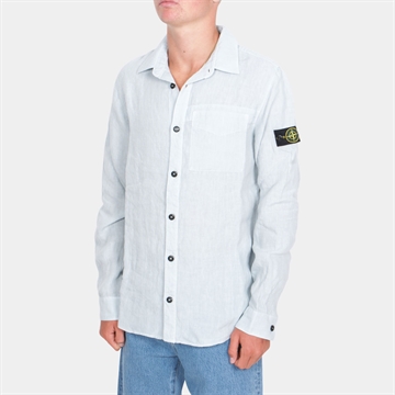 Stone Island Jr. Skjorte S0145 V0041 Light Blue